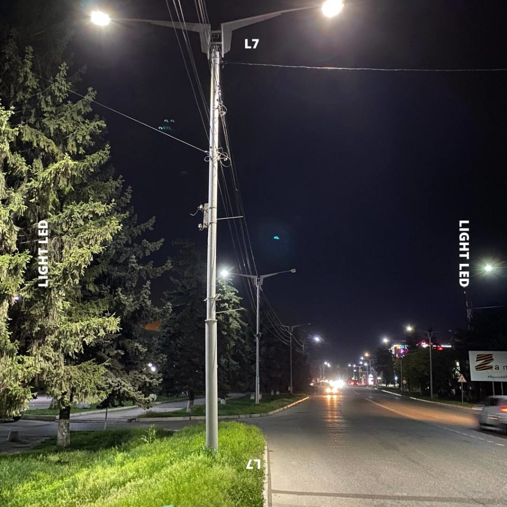 Дорожный светильник - Уличный светильник - КБР - Нальчик - Баксан - L7 LIGHT LED + 1